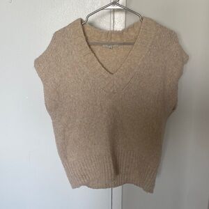 Madewell Cream Sweater Vest
